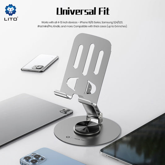 Stojan na stůl Lito LT-H01, Univerzální, Šedý