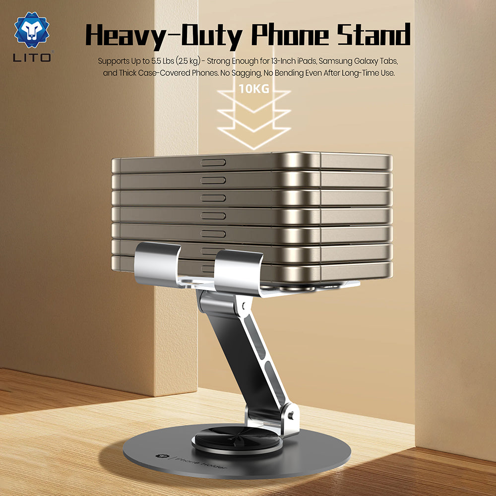 Stojan na stůl Lito LT-H01, Univerzální, Šedý