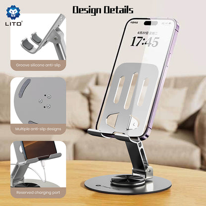 Stojan na stůl Lito LT-H01, Univerzální, Šedý