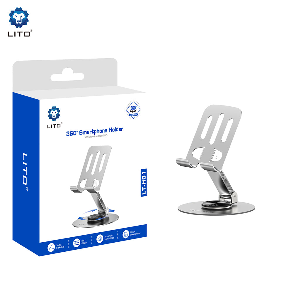 Stojan na stůl Lito LT-H01, Univerzální, Šedý