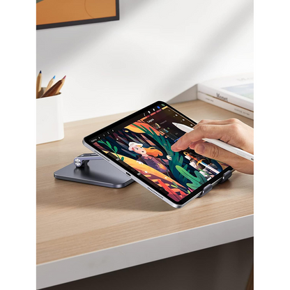Stojan na stůl UGREEN LP134 pro telefon / tablet, 6,1 palce - 12,9 palce, šedý, znovu zabalený