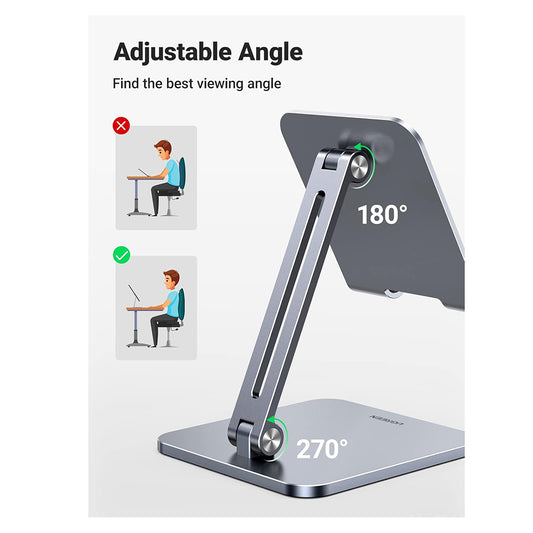 Stojan na stůl UGREEN LP134, 6.1inch - 12.9inch, šedý