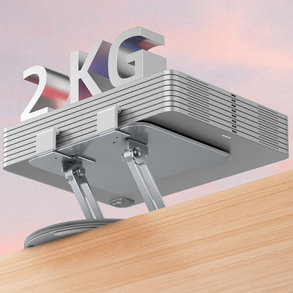 Stojan na stůl Yesido C293 pro telefon / tablet, 4,5 palce - 13 palců, stříbrný