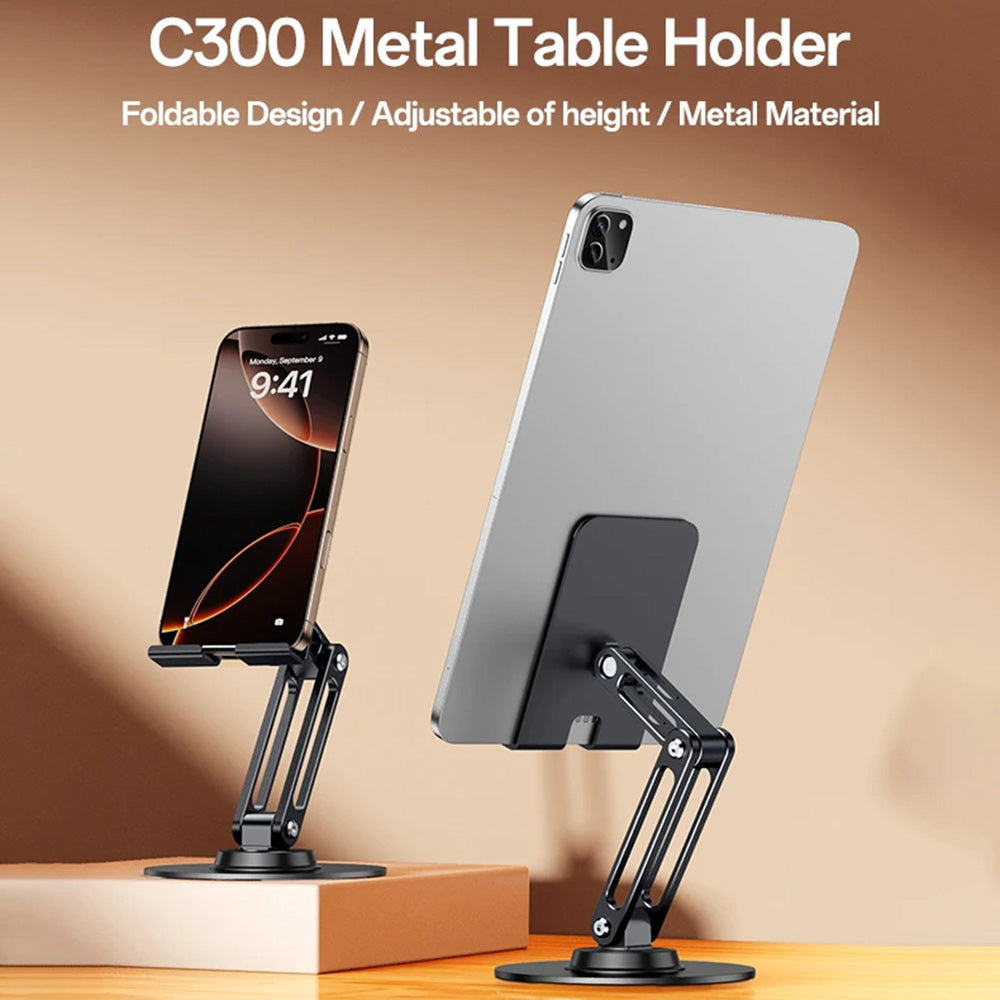 Stojan na stůl Yesido C300, 4.7inch - 7.2inch, Stříbrný