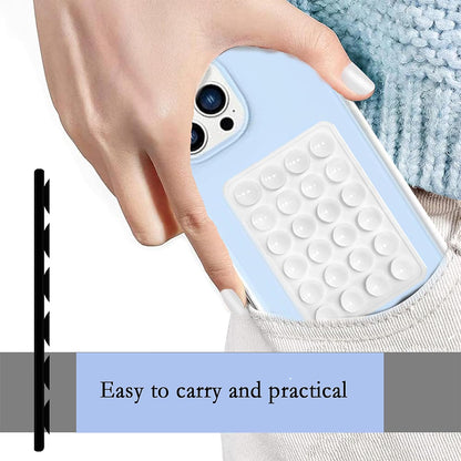 Držák s přísavkami Techsuit SPP-PAD, Růžový