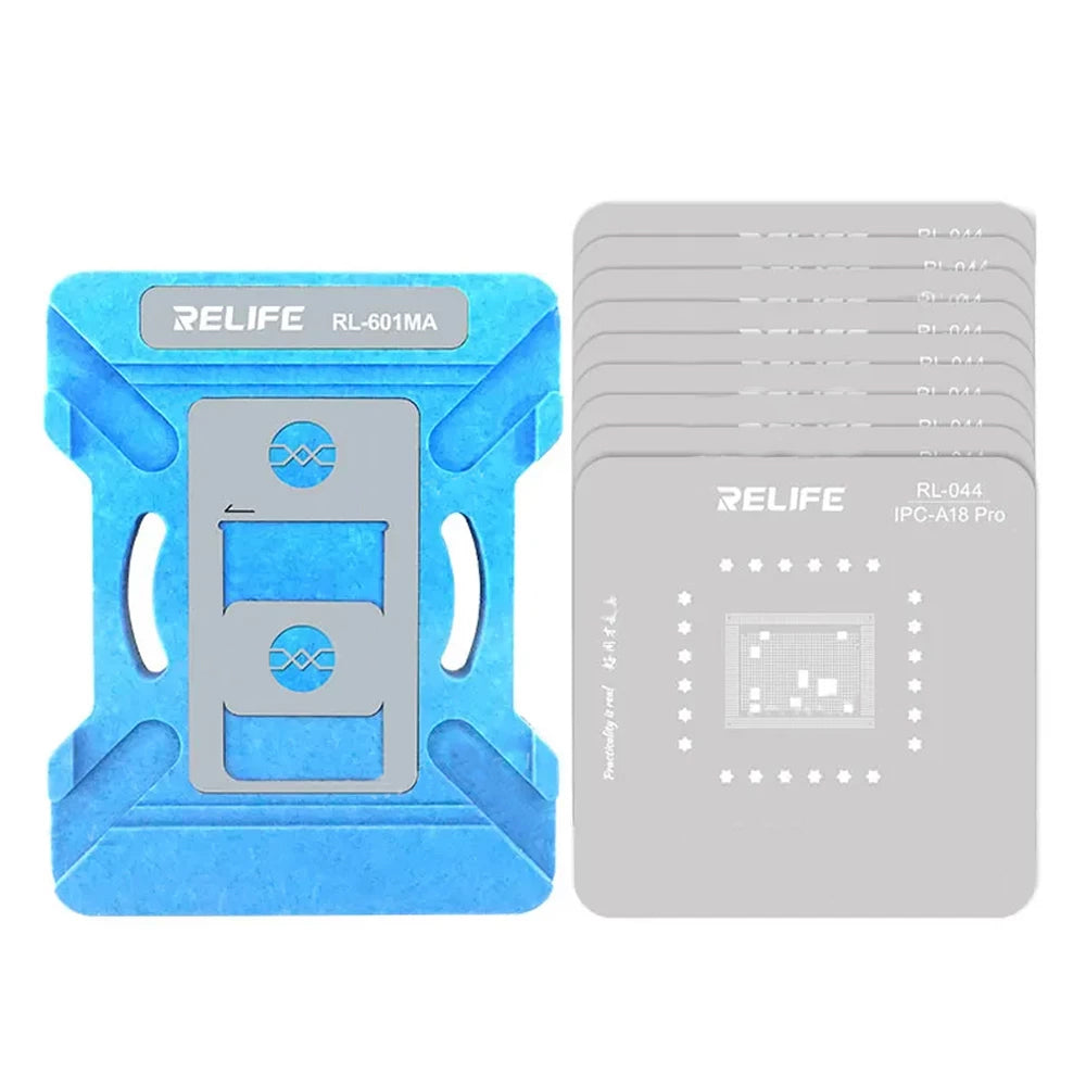 Pracovní stojan pro reballing Relife RL-601MA pro CPU Apple A8 - A18