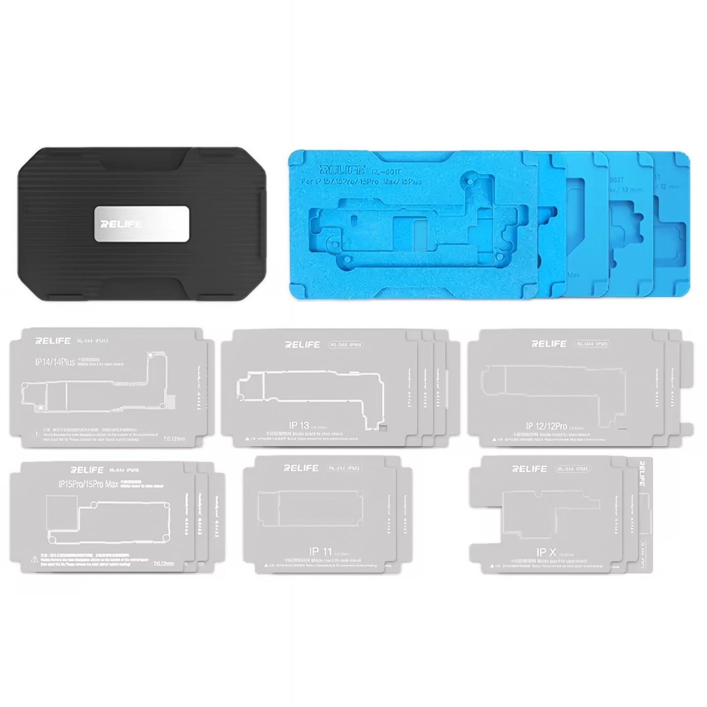 Pracovní podložka Reballing Relife RL-601T pro Apple iPhone X - 15 Series