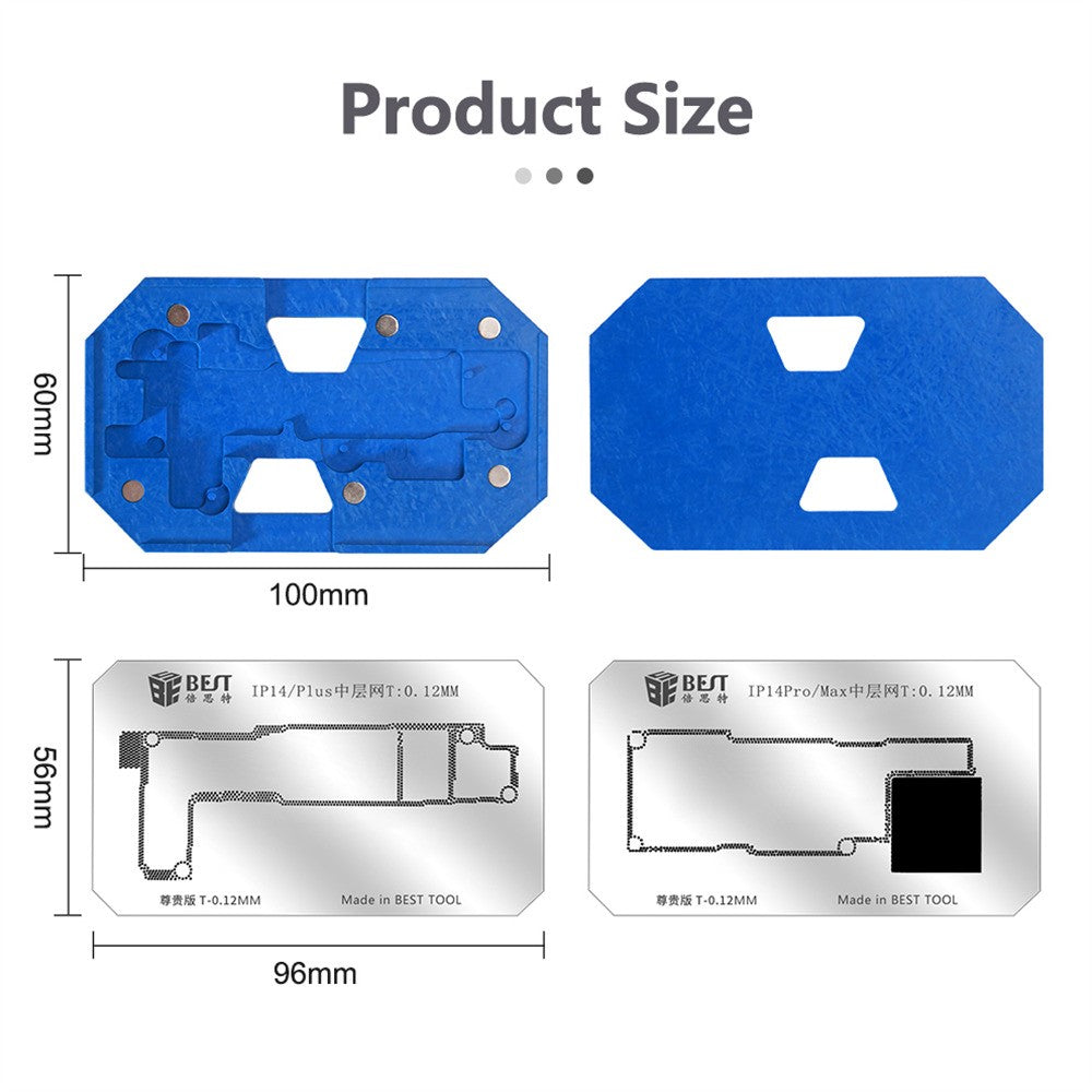 Pracovní stojan pro reballing Best BST-084 pro Apple iPhone 14 Series