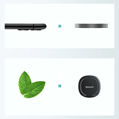 Baseus Invisible Ring Holder, Silver SUYB-0S