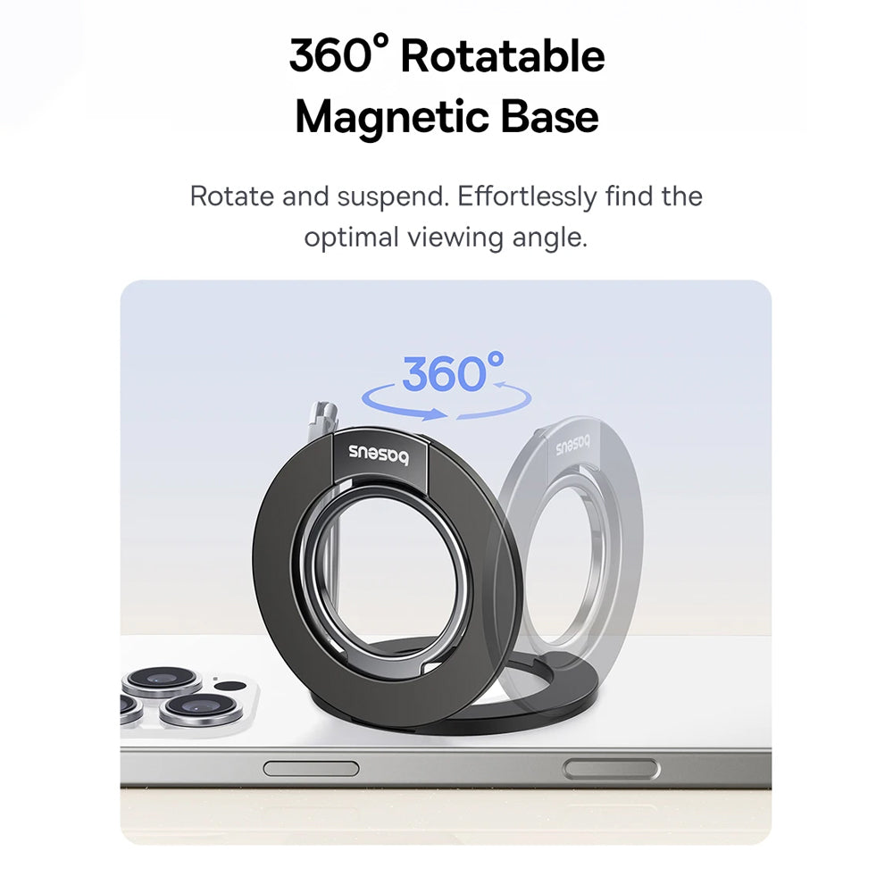 Podstavec na prsten Baseus MagPro 3, černý Z0004803