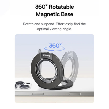 Podstavec na prsten Baseus MagPro 3, černý Z0004803