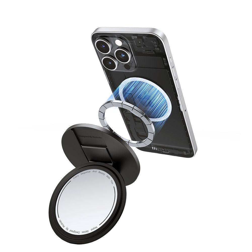 Podstavec na prsten McDodo MR-7912 2v1, Univerzální, Černý