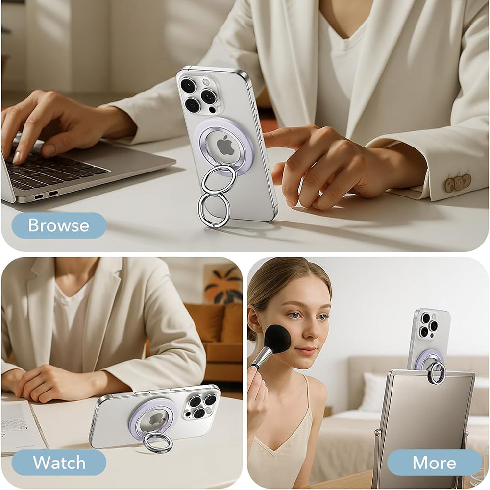 Podpora kroužku ESR, Fialová