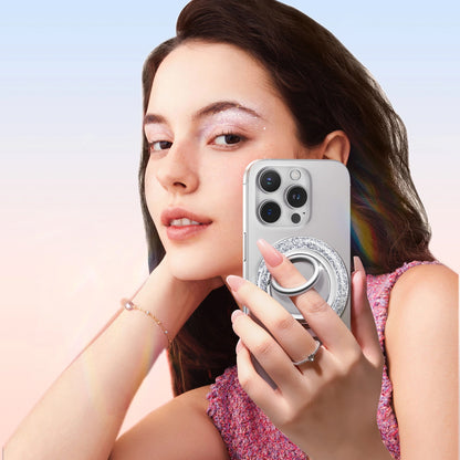 Podpora kroužku Joyroom JR-ZS425 Glitter, Univerzální, Bílá