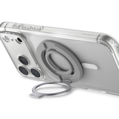 Držák na prst Spigen Dual Pop Mag S, univerzální, šedý AMP11736