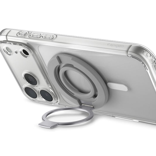 Držák na prst Spigen Dual Pop Mag S, univerzální, šedý AMP11736