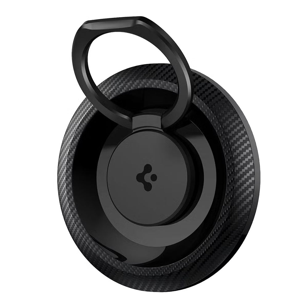 Držák na prst Spigen O-Mag OM100 Carbon, univerzální, černý AMP05505