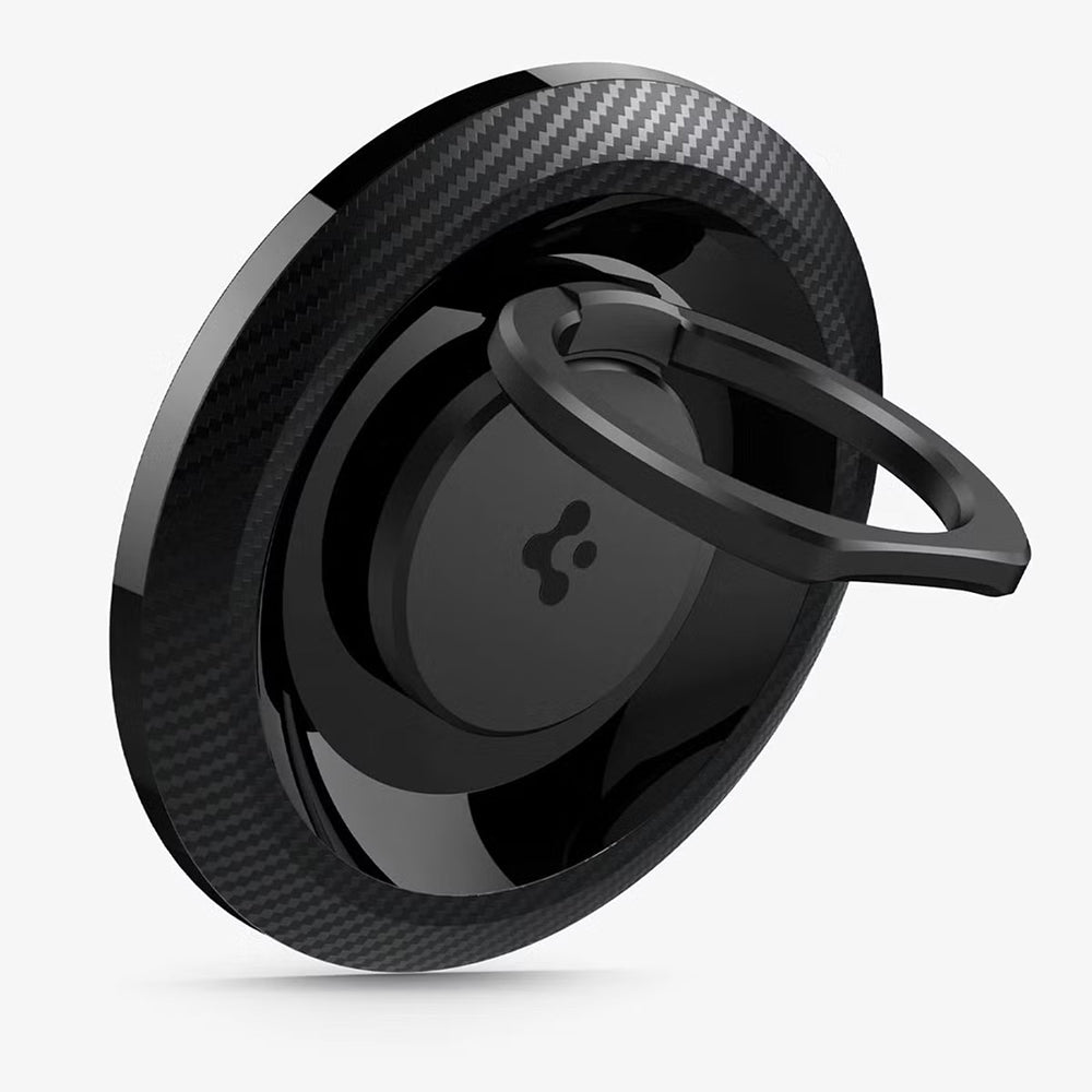Držák na prst Spigen O-Mag OM100 Carbon, univerzální, černý AMP05505