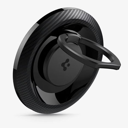 Držák na prst Spigen O-Mag OM100 Carbon, univerzální, černý AMP05505