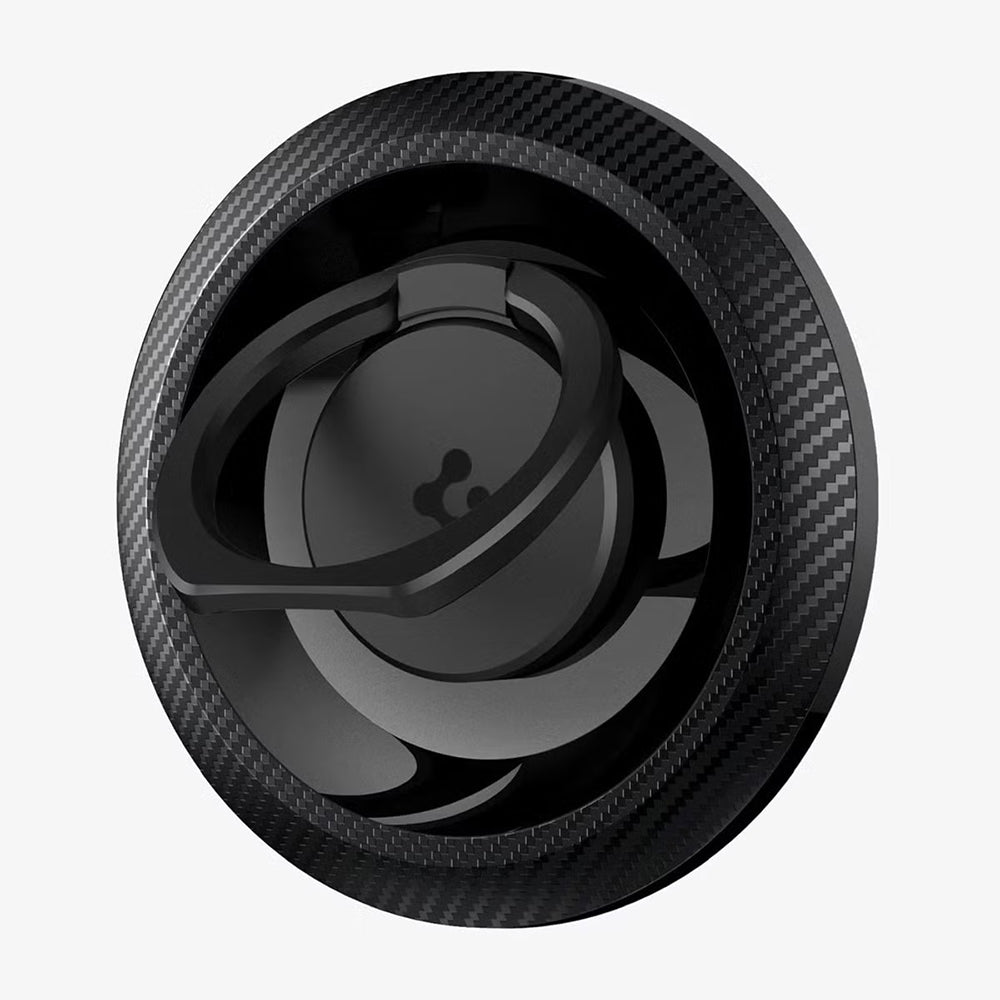 Držák na prst Spigen O-Mag OM100 Carbon, univerzální, černý AMP05505