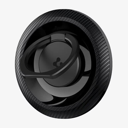 Držák na prst Spigen O-Mag OM100 Carbon, univerzální, černý AMP05505