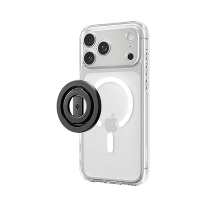 Držák na prst Spigen OM108 Mag Fit+, univerzální, černý AMP11739