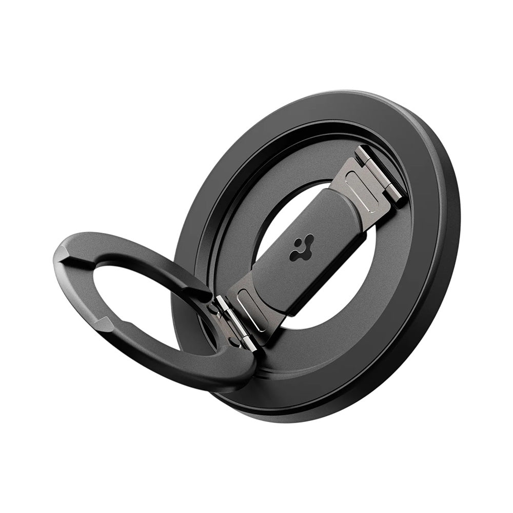 Držák na prst Spigen OM108 Mag Fit+, univerzální, černý AMP11739