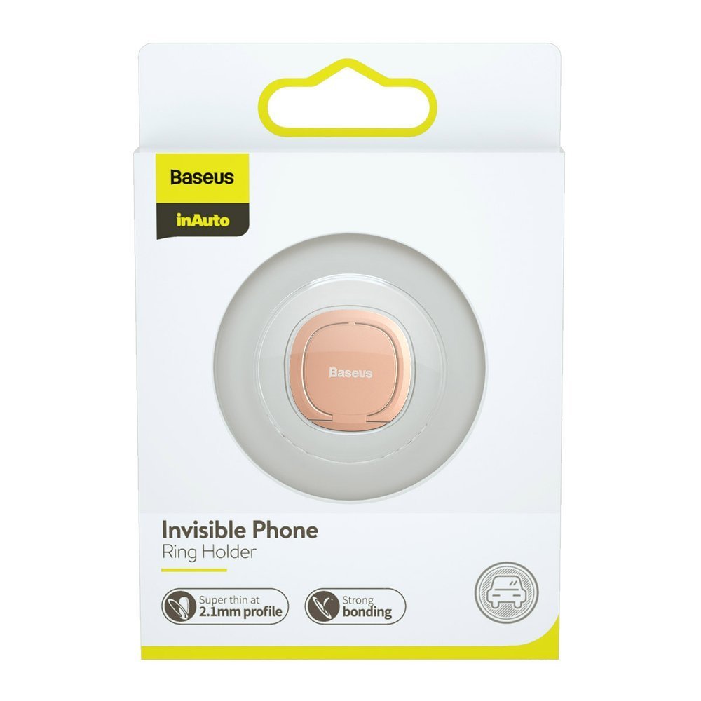 Baseus Ultrathin Univerzální Prstenec, Růžový SUYB-0R