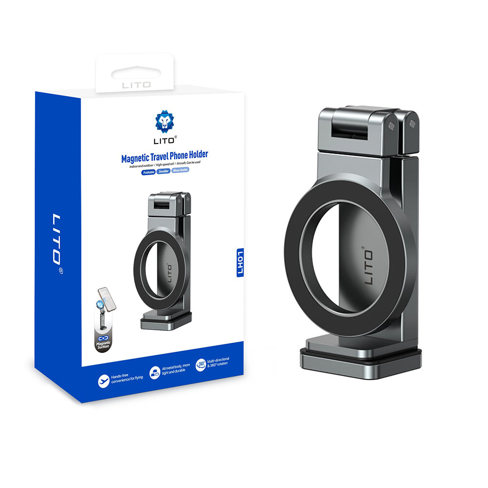 Magnetický držák Lito LH01, Univerzální, Šedý