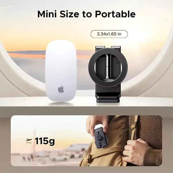 Magnetický držák UGREEN LP863, Univerzální, Černý