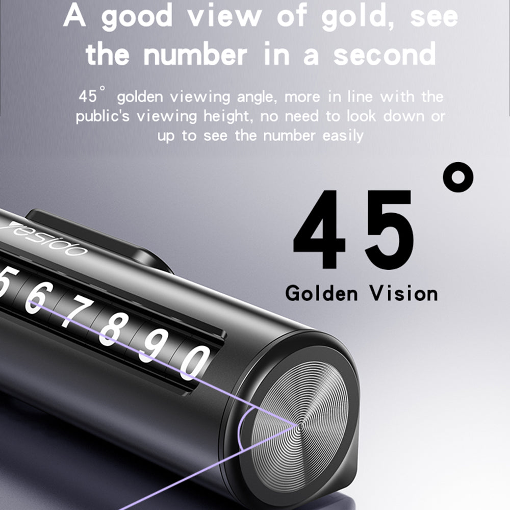 Držák na telefon do auta Yesido C202, černý