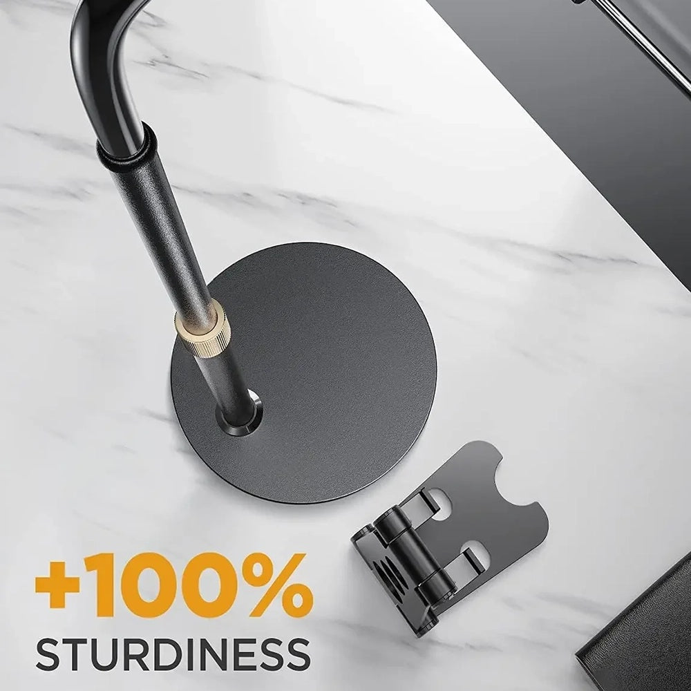 Stojan na stůl Lisen pro telefon / tablet, 4.7inch - 12.9inch, černý YL0420050002