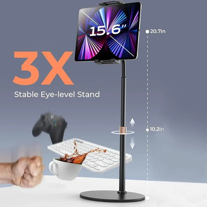 Stojan na stůl Lisen pro telefon / tablet, 4.7inch - 12.9inch, černý YL0420050002