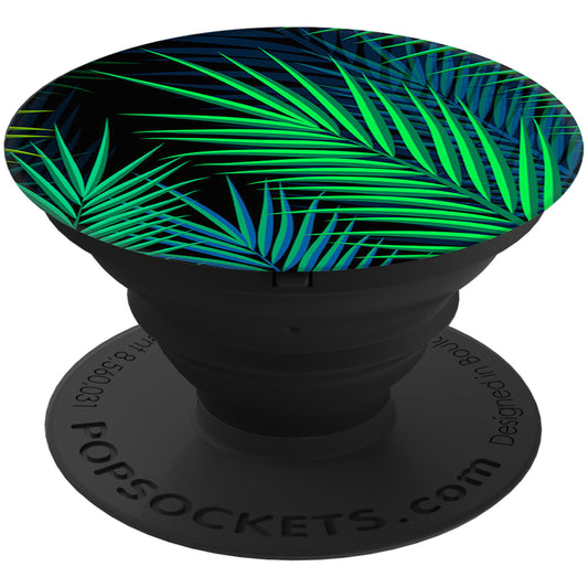 Podpora PopGrip Popsockets Midnight Palms, Zelená