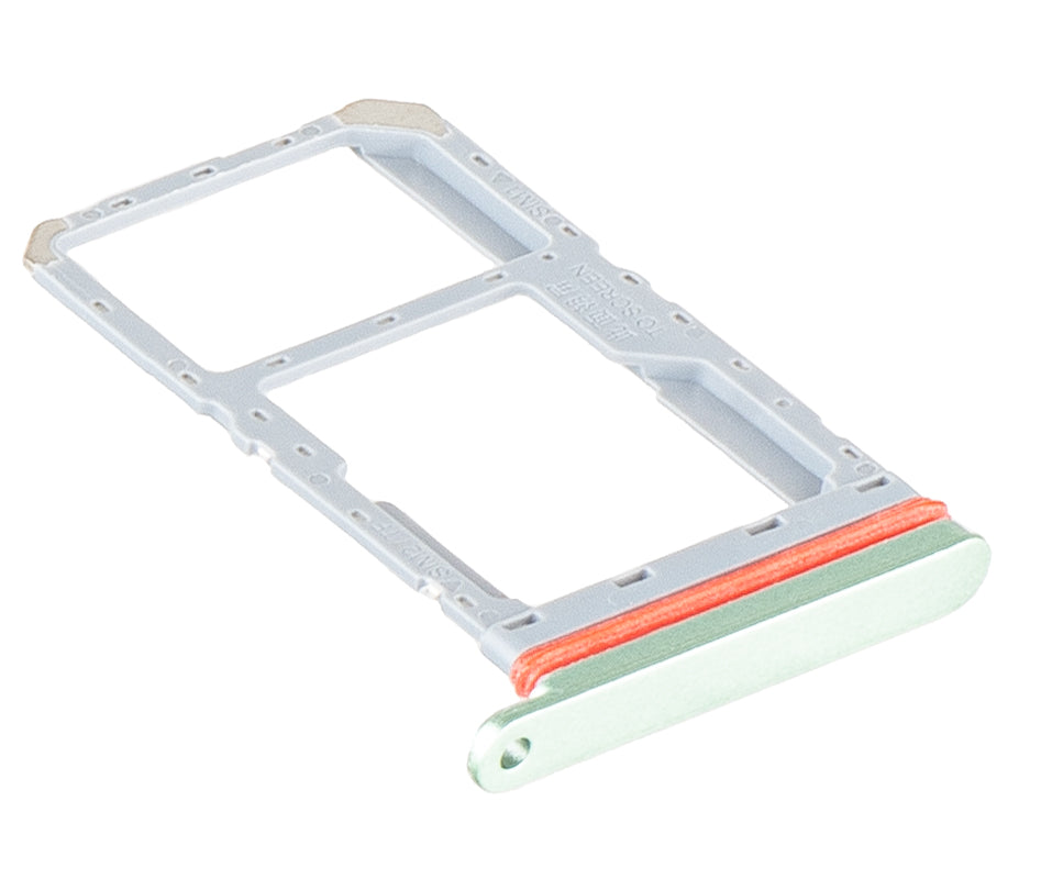 Držák SIM karty Realme 12x, Zelená (Feather Green), Service Pack 612121000197