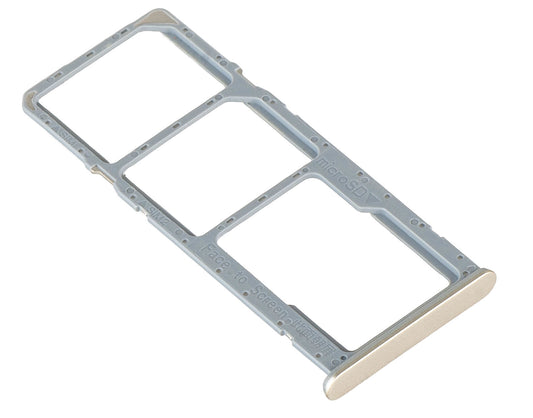 Držák SIM karty Realme C61, Zlatý (Sparkle Gold), Service Pack 612121000235