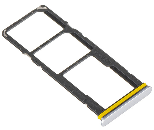 Držák SIM karty Realme C71, Bílá (White Swan), Service Pack 612121000472