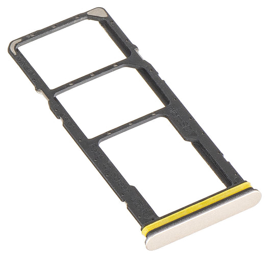 Držák SIM karty Realme Note 70T, Zlatý (Beach Gold), Service Pack 612121000497