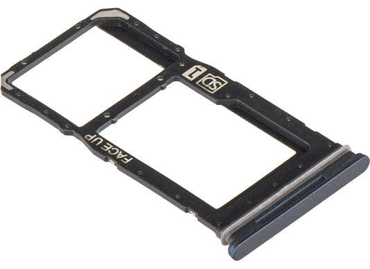 Držák SIM karty Motorola Moto G87, Námořnická modř (Pantone Overture), Service Pack S948F08016