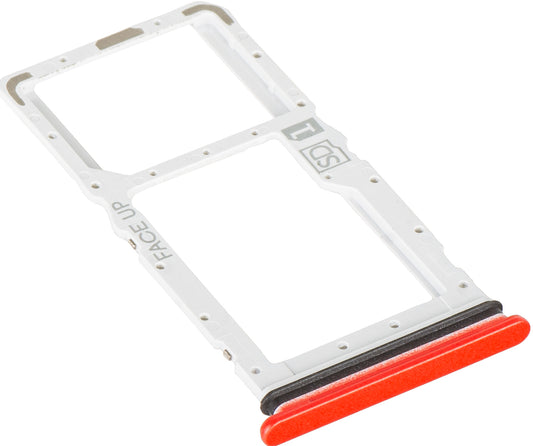 Držák SIM karty Motorola Moto G35, červený (Guava Red), servisní balíček S948E37582
