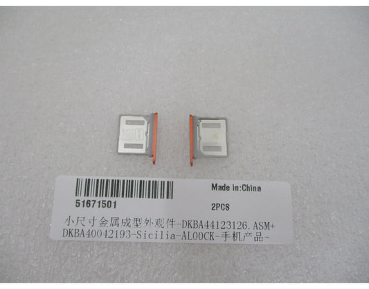Držák SIM Huawei Pura 90s Pro Max, oranžový (Orange Ocean), Service Pack 51671501