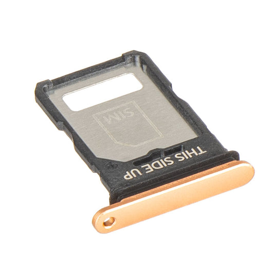 Držák SIM Motorola Edge 50, Oranžová (Peach Fuzz), Service Pack SMO8E22292