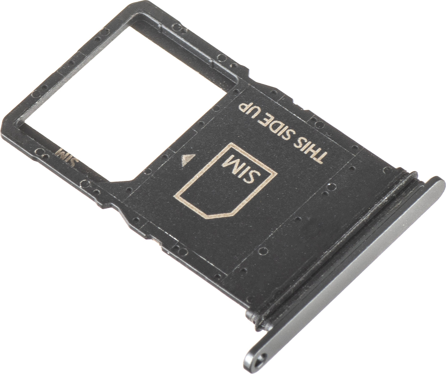 Držák SIM Motorola Razr 2024 / Razr 50, Šedá (Steel Wool), Service Pack SMO8E12249