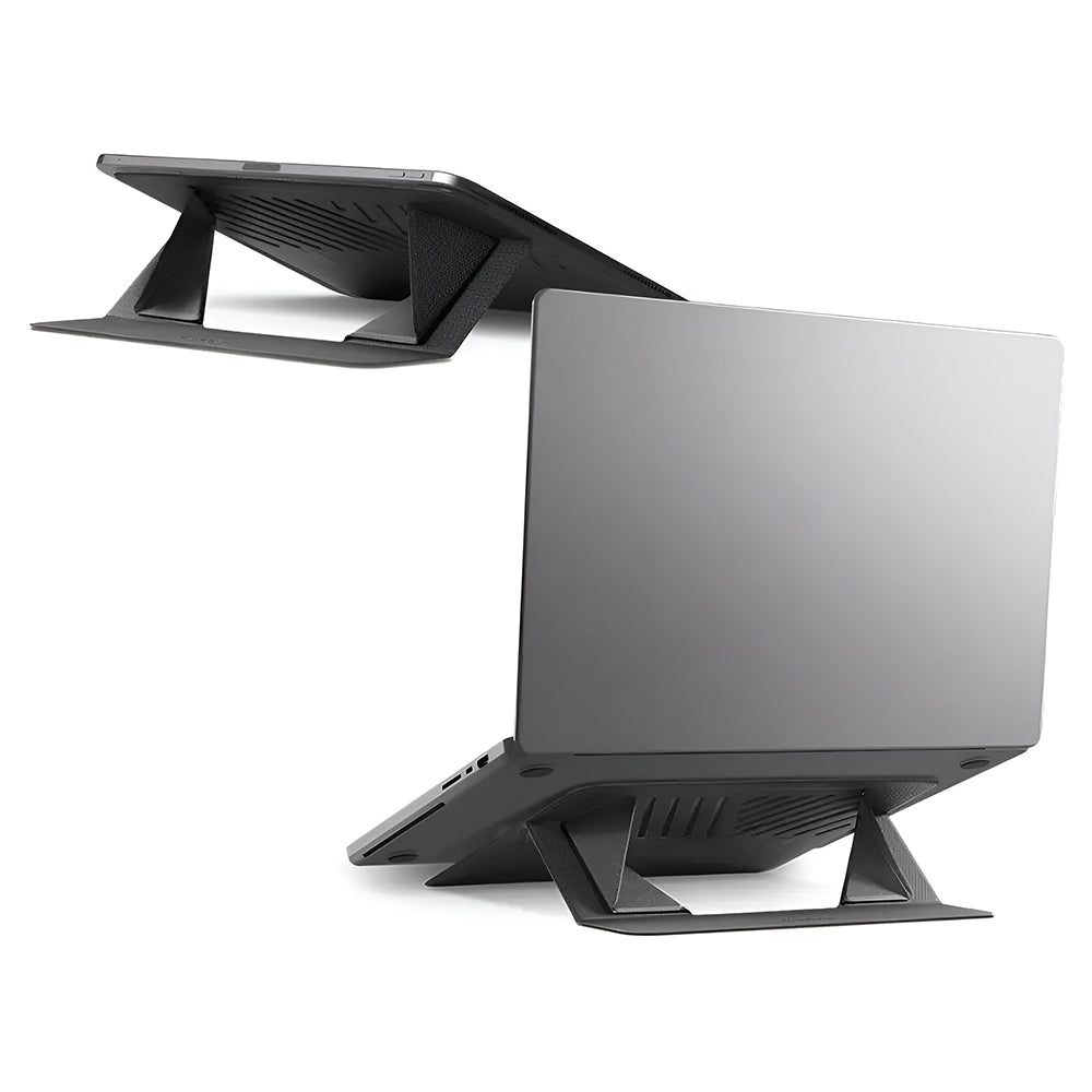 Stojan Spigen Slim Fold LD201-S6 pro notebook max. 14 palců, černý AMP11115