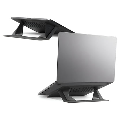 Stojan Spigen Slim Fold LD201-S6 pro notebook max. 14 palců, černý AMP11115