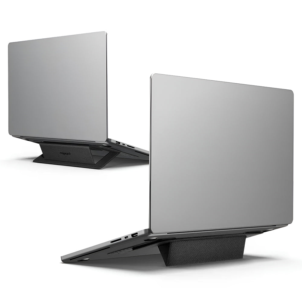 Stojan Spigen Slim Fold LD201-S6 pro notebook max. 14 palců, černý AMP11115