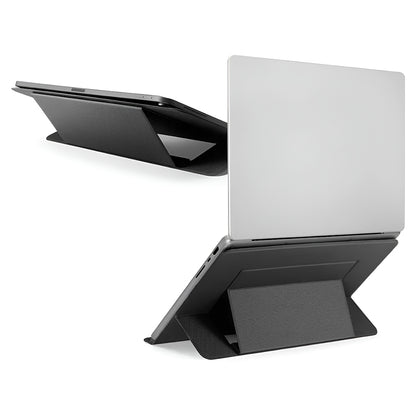 Stojan Spigen Slim Fold LD201-S7 pro notebook max. 14 palců, černý AMP11116