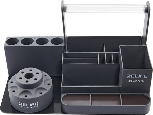 Držák na šroubováky Relife RL-001H, šedý