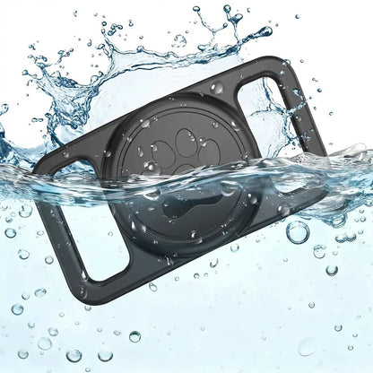 Podpora Techsuit BuddyGuard DG1 pro Apple AirTag na obojek domácího zvířete, černá