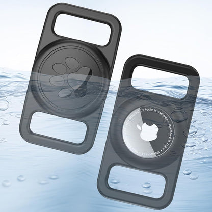 Podpora Techsuit BuddyGuard DG1 pro Apple AirTag na obojek domácího zvířete, černá